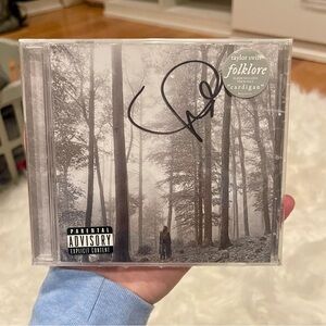 Taylor Swift Signed Folklore CD